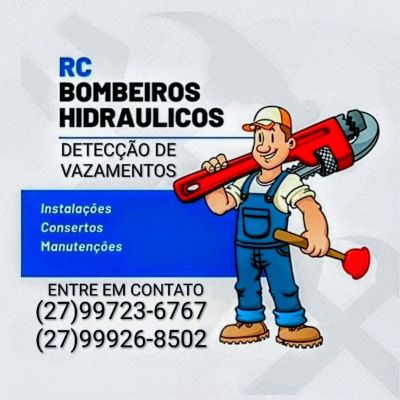 Arte de divulgação - RC Bombeiros Hidráulicos