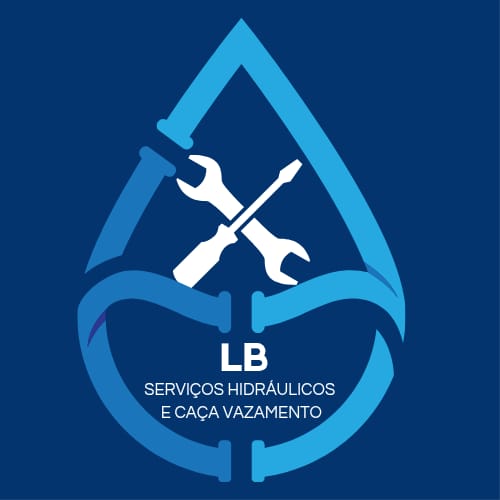 Logotipo LB Serviços Hidráulicos e Caça Vazamentos